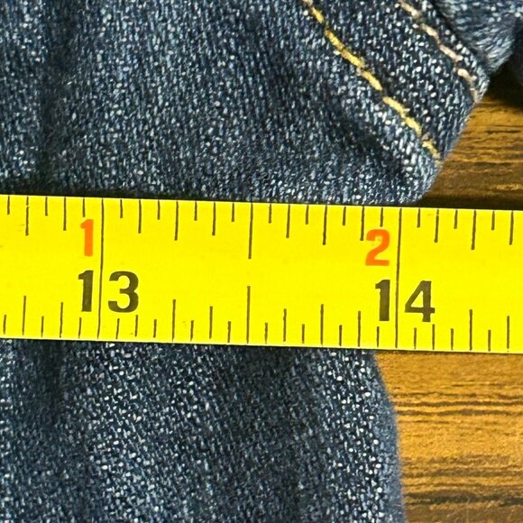 Baby Gap Blue Denim Cotton Jean Jacket Toddler 3 years 3T Casual GUC - Picture 13 of 14